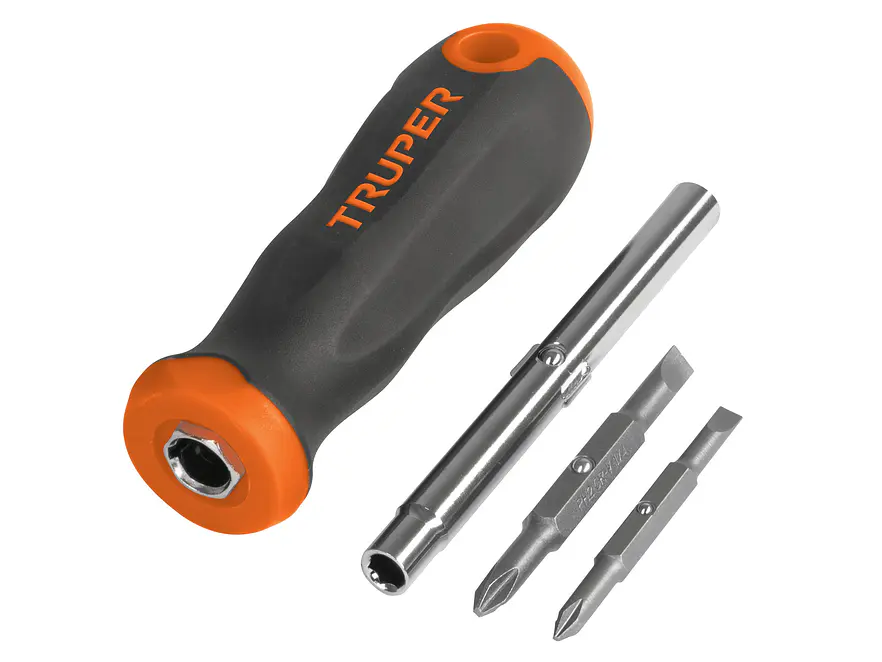Destornillador 2 puntas dobles y barra con 2 hexagonales Truper 14200 - Foto 1 | aztools.co