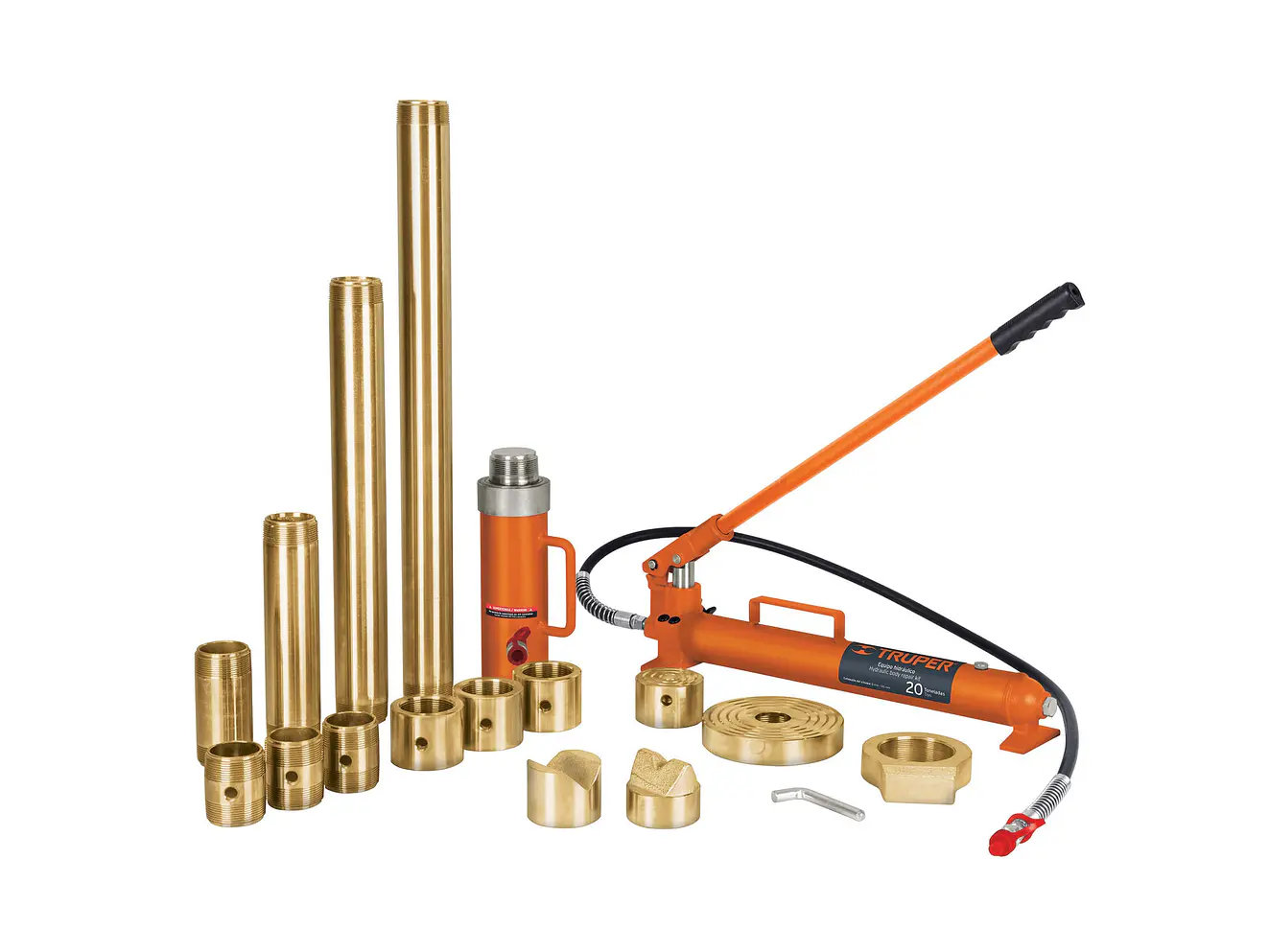 Porto power hidráulico Truper 14961, 20 toneladas  - Foto 1 | aztools.co