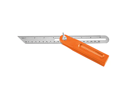 Escuadra falsa, mango de plástico, 8