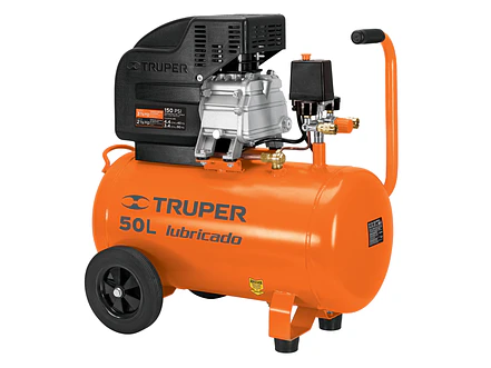 Compresor de aire 50 Litros Truper 15007, lubricado, 3-1/2HP potencia máxima, 120 V  - Foto 1 | aztools.co