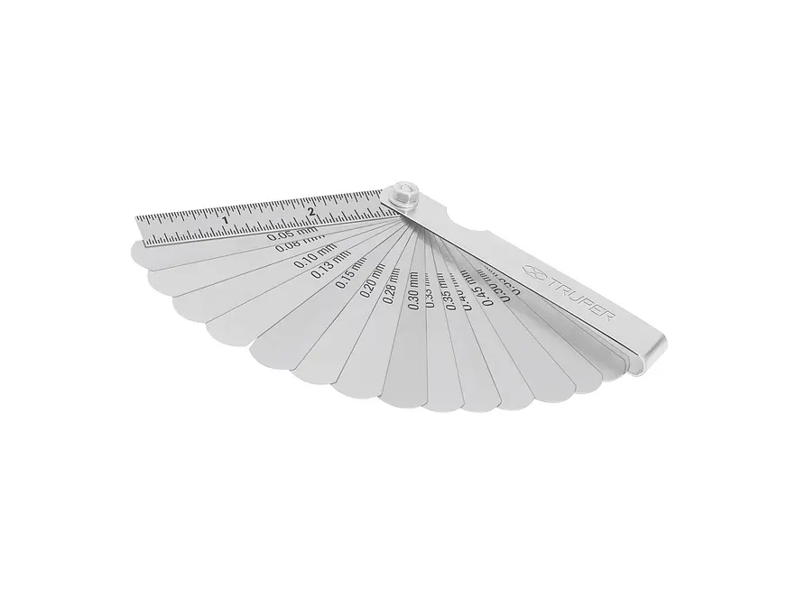 Calibrador de galgas Truper 14395, 15 hojas  - Foto 1 | aztools.co