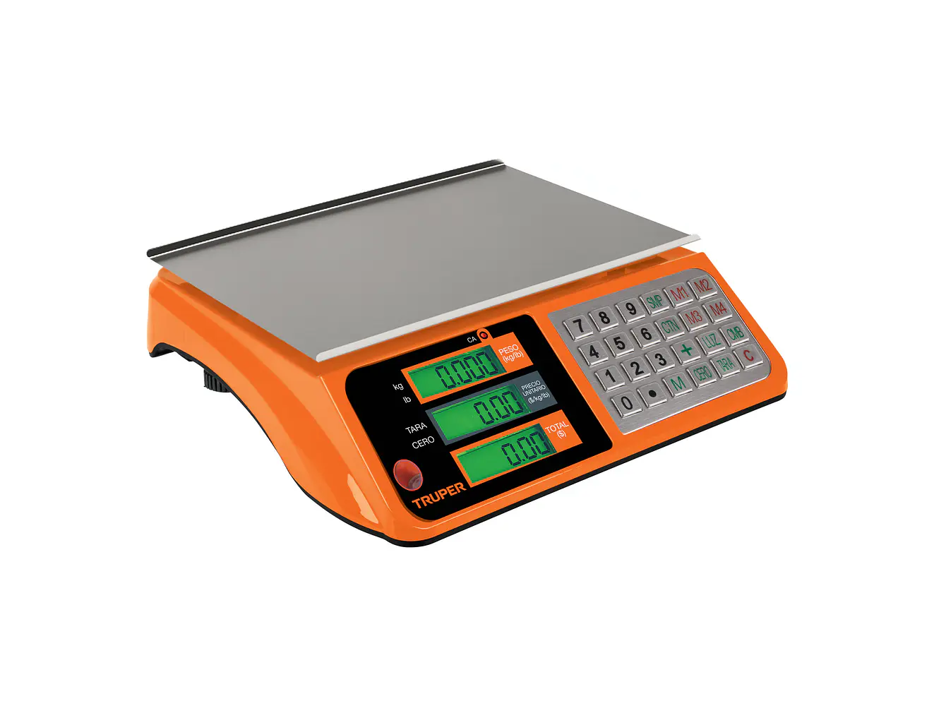 Báscula electrónica multifunciones Truper 15241 capacidad 40 kg  - Foto 1 | aztools.co