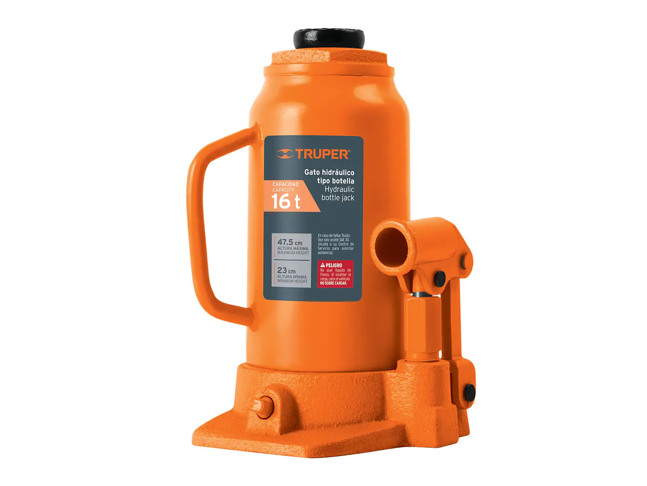 Gato de botella Truper 14820, 16 toneladas  - Foto 1 | aztools.co