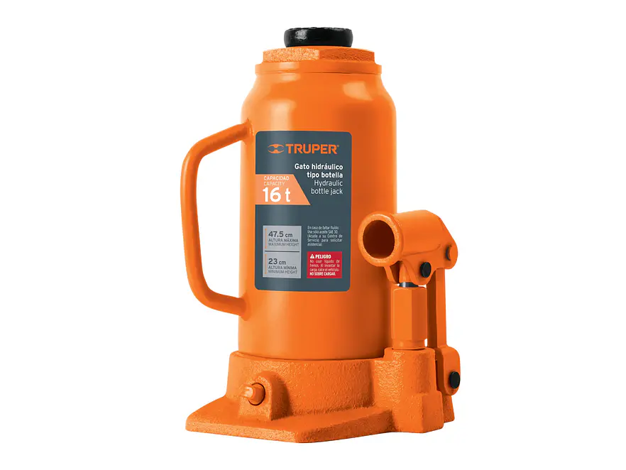 Gato de botella Truper 14820, 16 toneladas  - Foto 1 | aztools.co