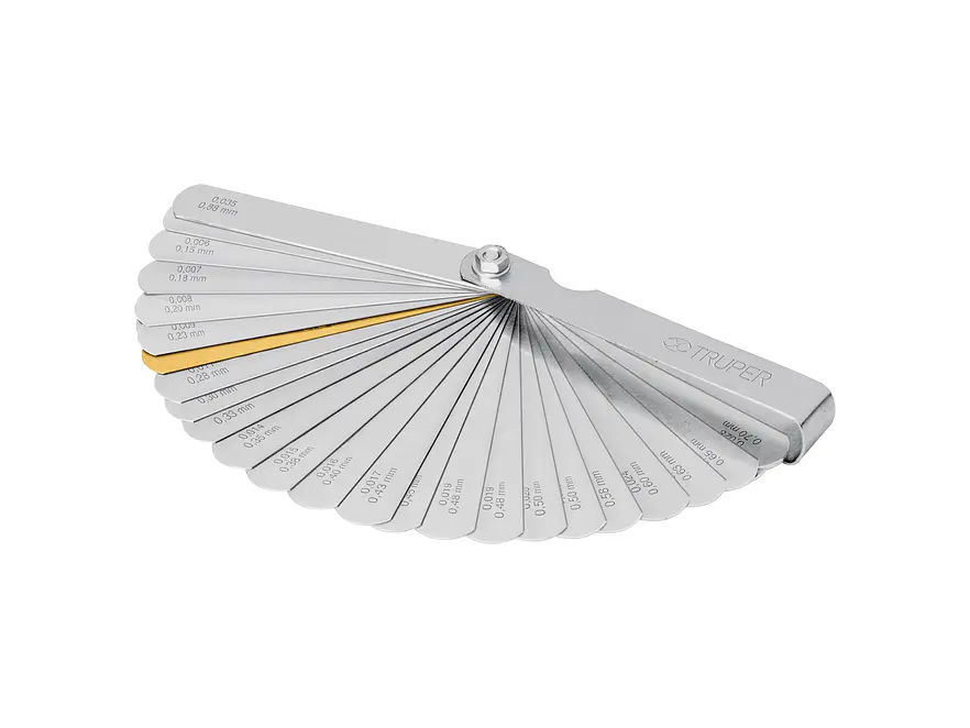 Calibrador de galgas  Truper 14397, 32 hojas - Foto 1 | aztools.co