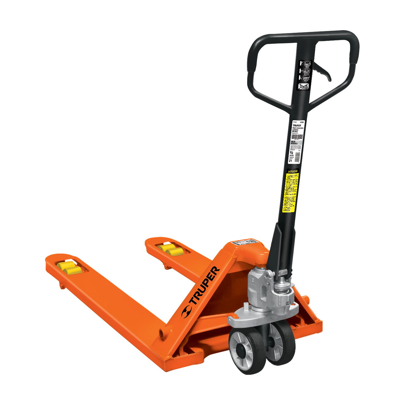 Estibador Truper 15081 2 toneldas, Elevación máx. 190mm - No rayan superficies 1