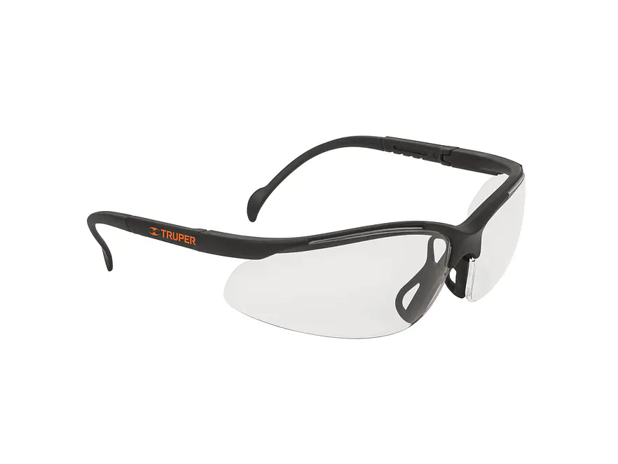 Gafas deportivos de seguridad, color transparente Truper 14301 - Envío a todo Colombia | aztools.co