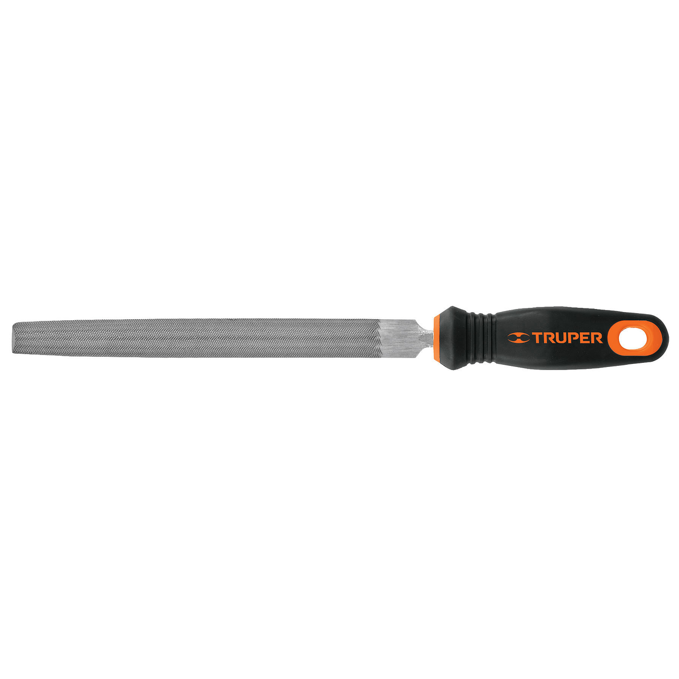 Lima de media caña, bastarda, 8, con mango Comfort Grip TRUPER 15318