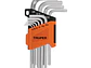 Juego de 10 llaves bristol en pulgadas con organizador Truper 15539 - Miniatura 1 | aztools.co