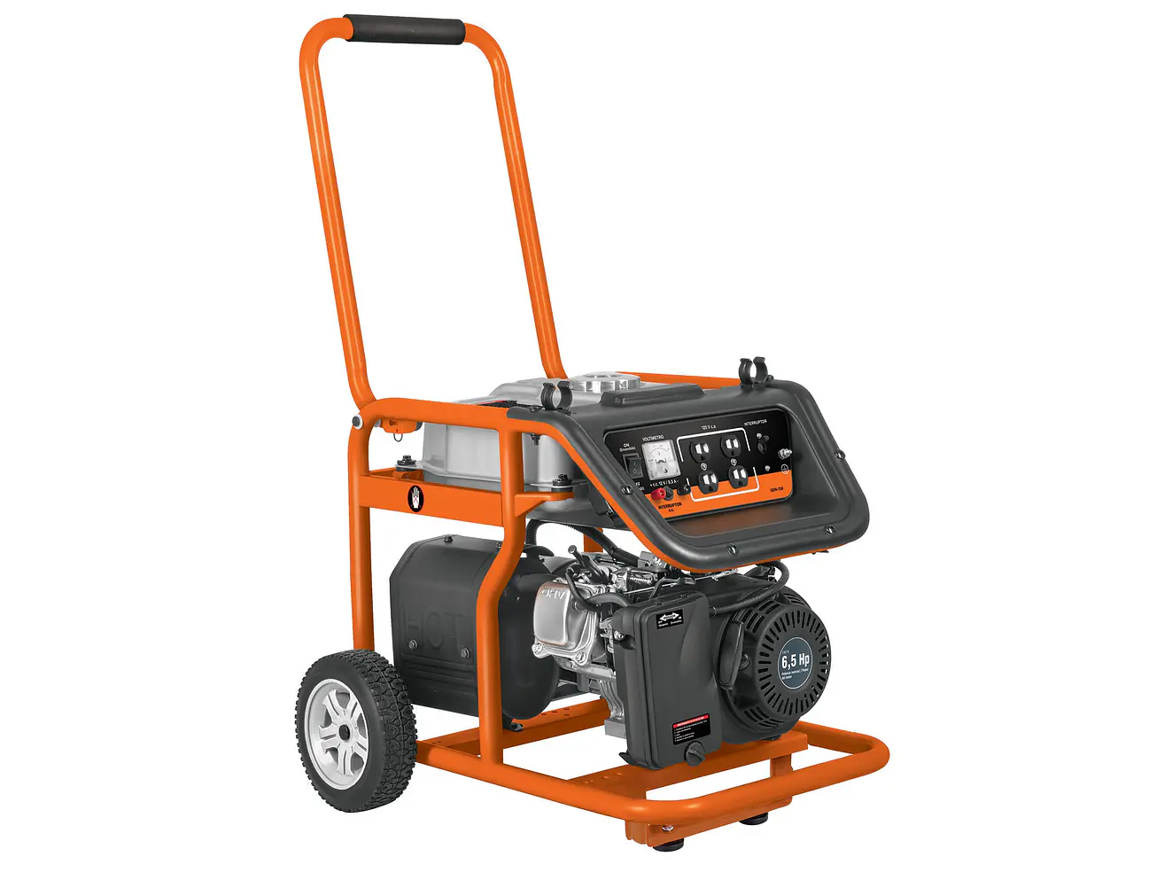 Planta Eléctrica portátil con motor a gasolina Truper 15342 2.5kva  - Foto 1 | aztools.co