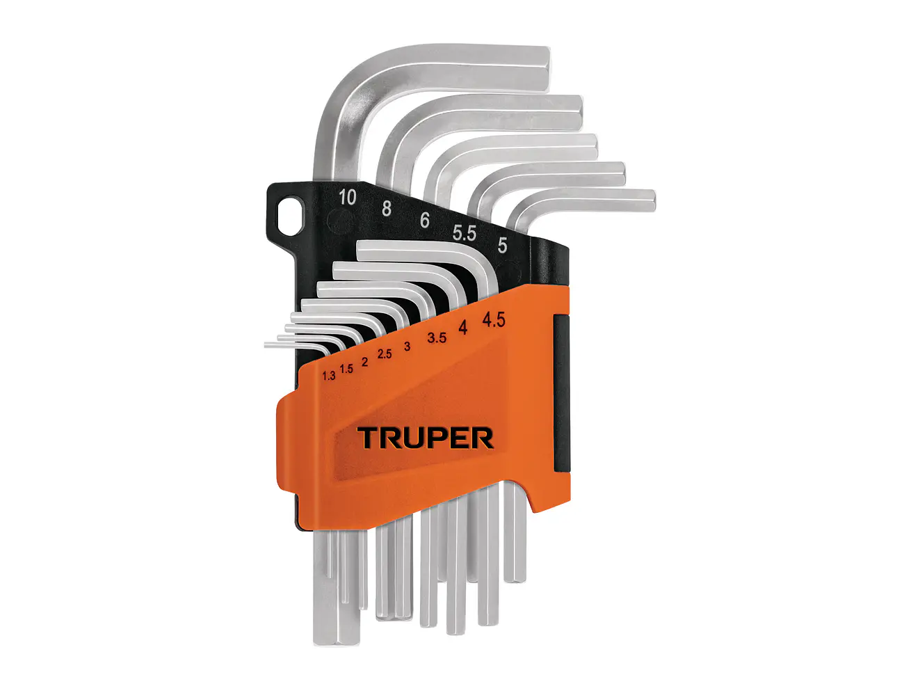 Juego de 13 llaves bristol métricas con organizador Truper 15542 - Foto 1 | aztools.co