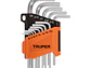 Juego de 13 llaves bristol en pulgadas con organizador Truper 15545 - Miniatura 1 | aztools.co