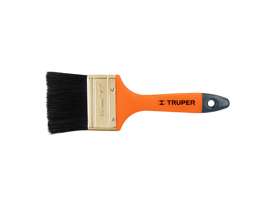 Brocha 2-1/2' con mango de plástico TRUPER 14484 - Envío a todo Colombia | aztools.co