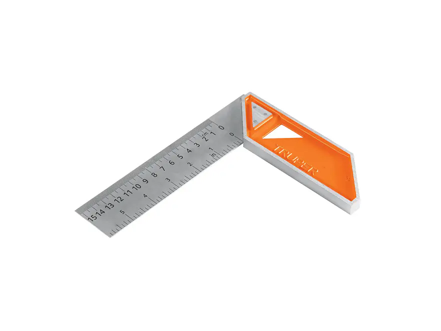 Escuadra para carpintero, mango de aluminio, 6' TRUPER 14370 - Envío a todo Colombia | aztools.co