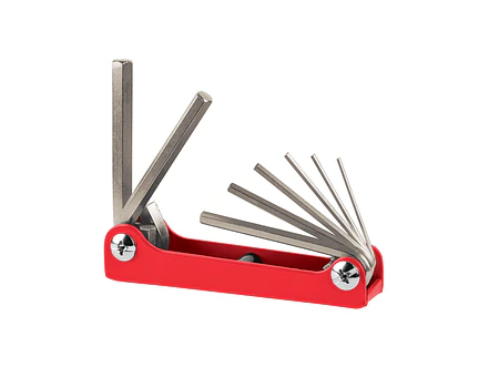 Juego 8 llaves bristol en pulgadas tipo navaja, cuerpo de lámina Truper 15556 - Foto 1 | aztools.co