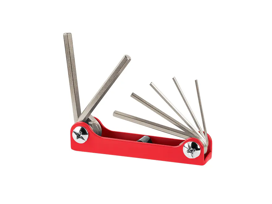 Juego 7 llaves bristol en pulgadas tipo navaja, cuerpo de lámina Truper 15560 - Foto 1 | aztools.co