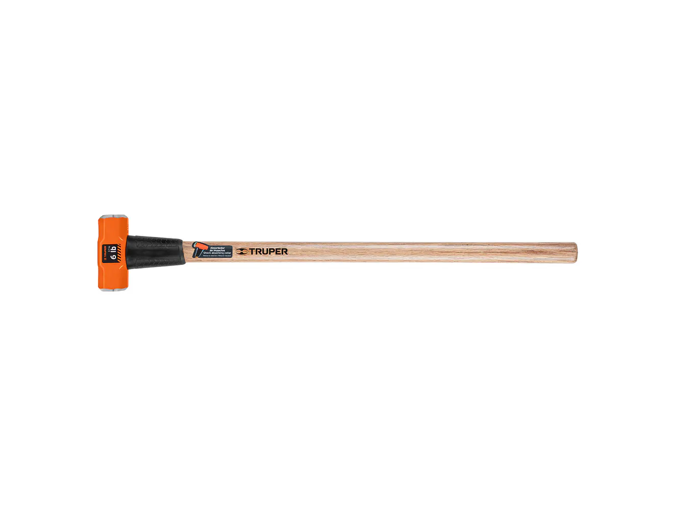 Maceta octagonal 6 lb mango madera 36