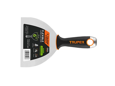 Espátula 6', flexible,acero inoxidable TRUPER 15854 - Envío a todo Colombia | aztools.co
