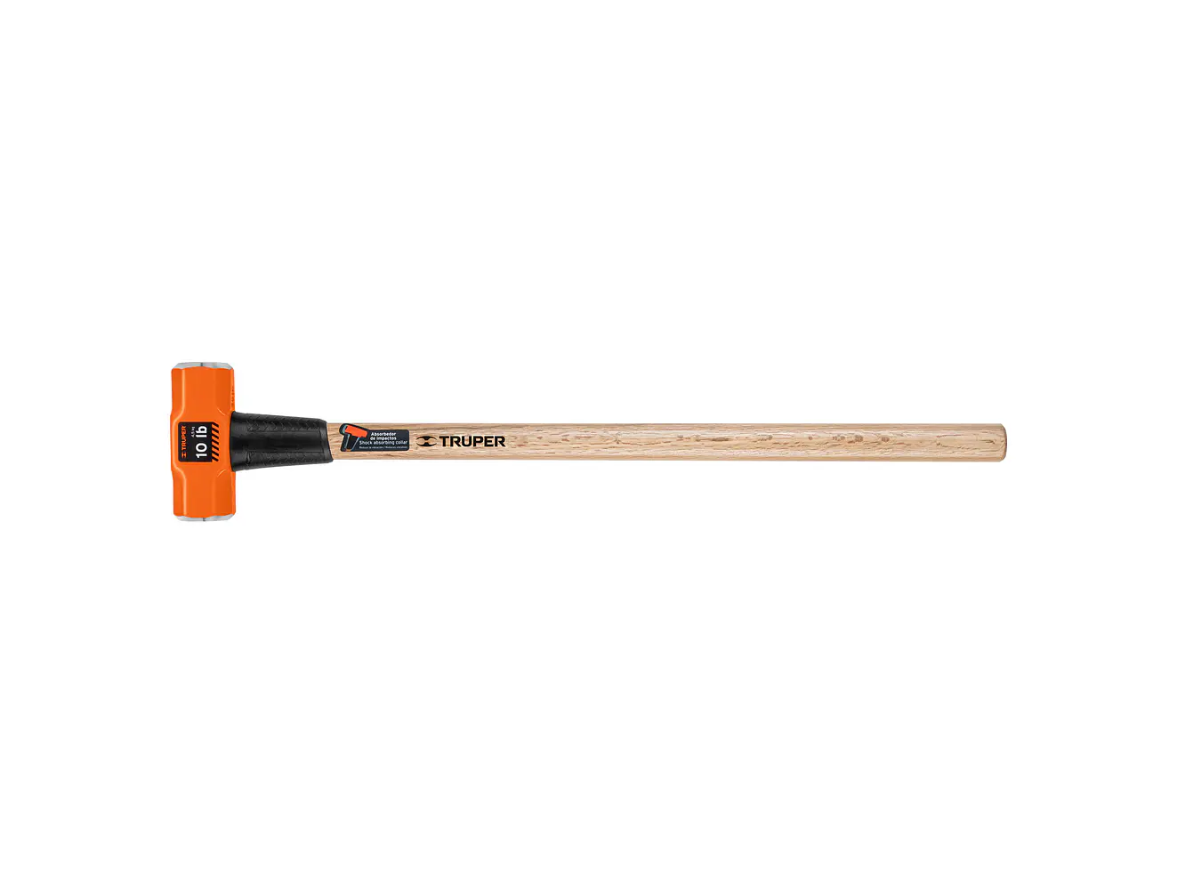 Maceta octagonal 10 lb mango madera 36