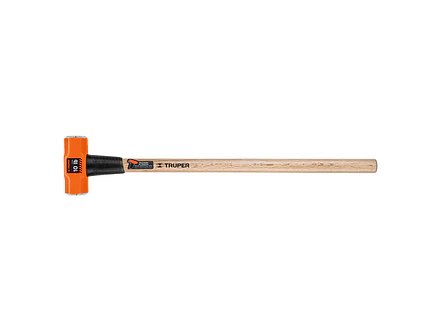 Maceta octagonal 10 lb mango madera 36