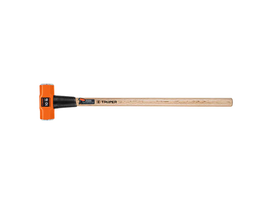 Maceta octagonal 10 lb mango madera 36