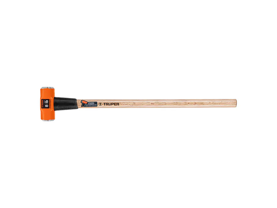 Maceta octagonal 8 lb mango madera 36