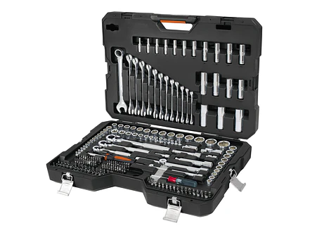 Juego de herramienta para mecánico mixto Truper 15695, 210 piezas JD-210MP - Foto 1 | aztools.co
