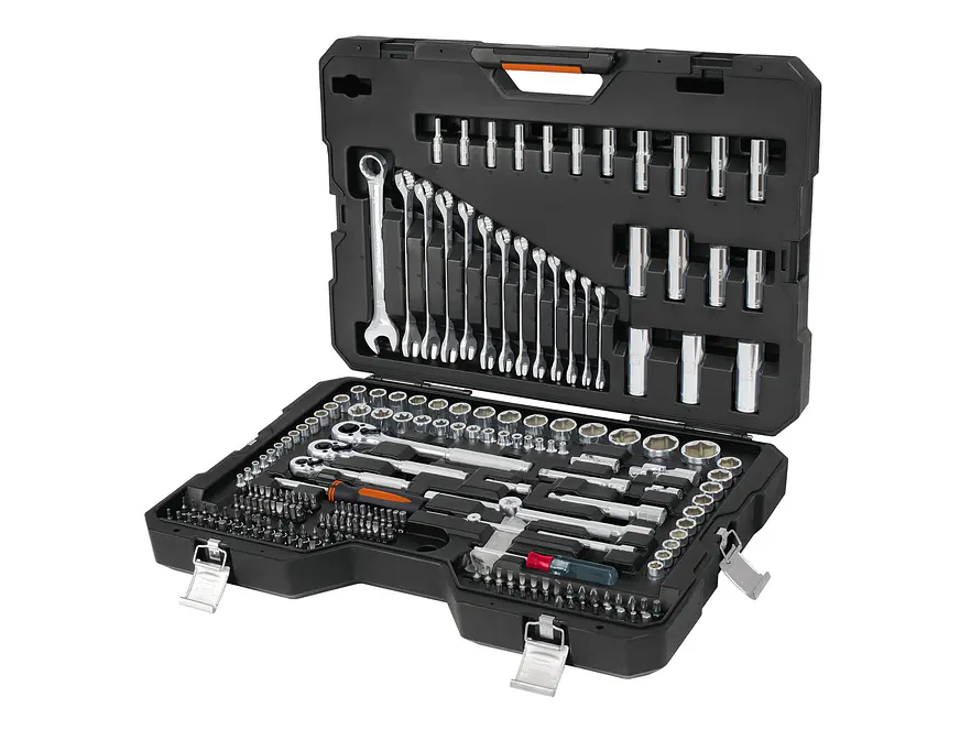 Juego de herramienta para mecánico mixto Truper 15695, 210 piezas JD-210MP - Foto 1 | aztools.co