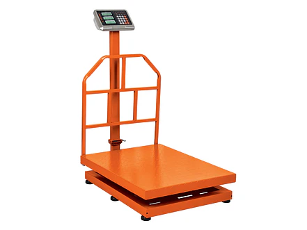 Báscula de plataforma Truper 15733, plegable, capacidad 500 kg