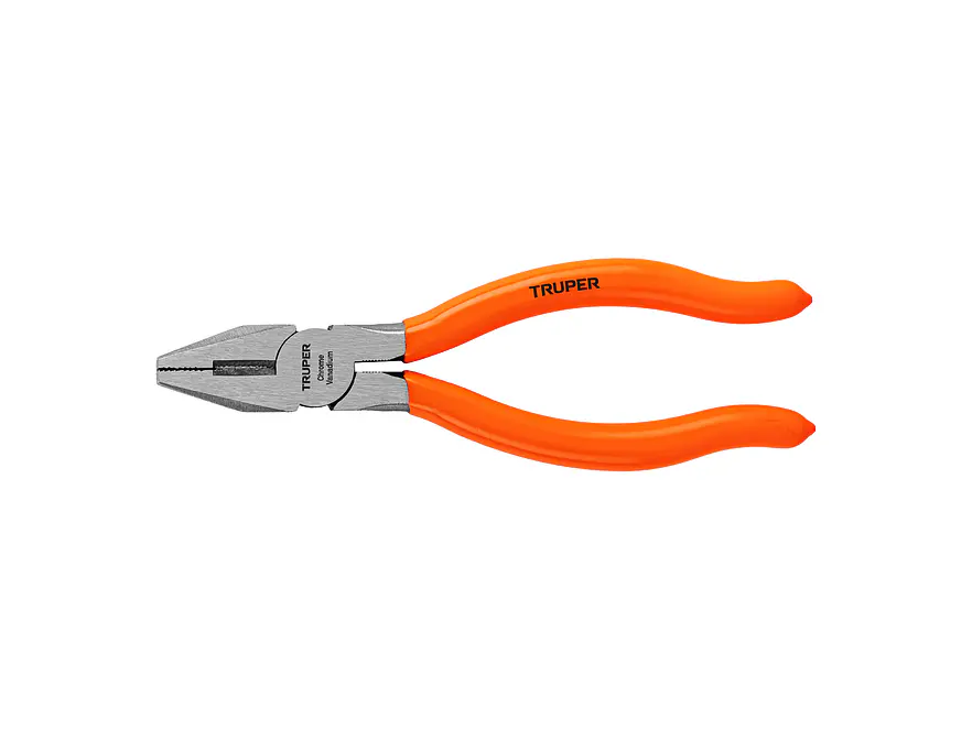 Alicate para electricista 6', mango de vinil TRUPER 17306 - Envío a todo Colombia | aztools.co
