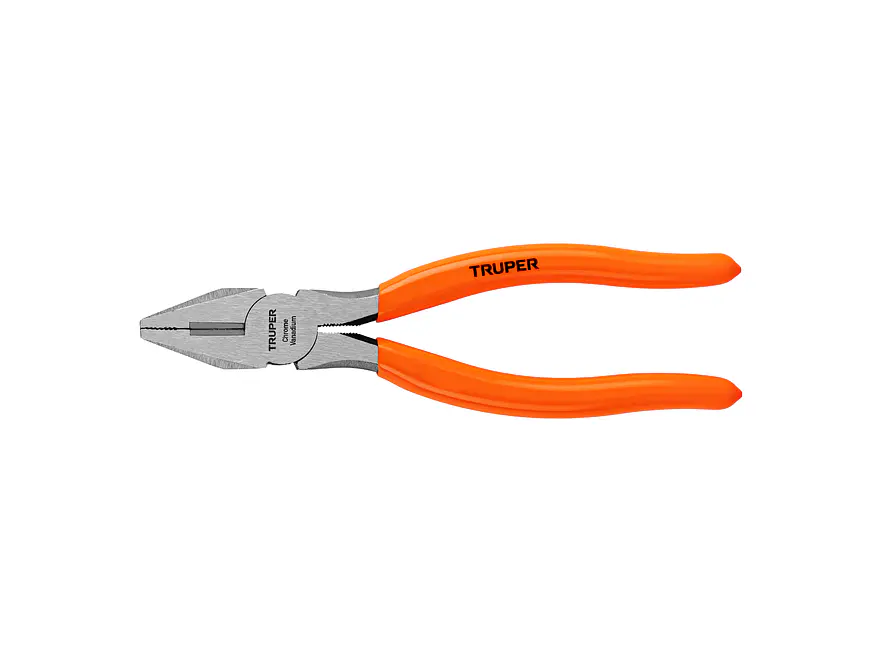 Alicate para electricista 7', mango de vinil TRUPER 17307 - Envío a todo Colombia | aztools.co