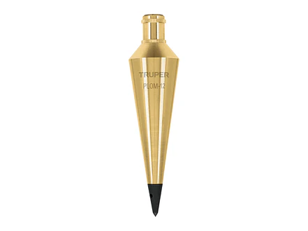 Plomada de latón 12 oz TRUPER 17071 - Envío a todo Colombia | aztools.co