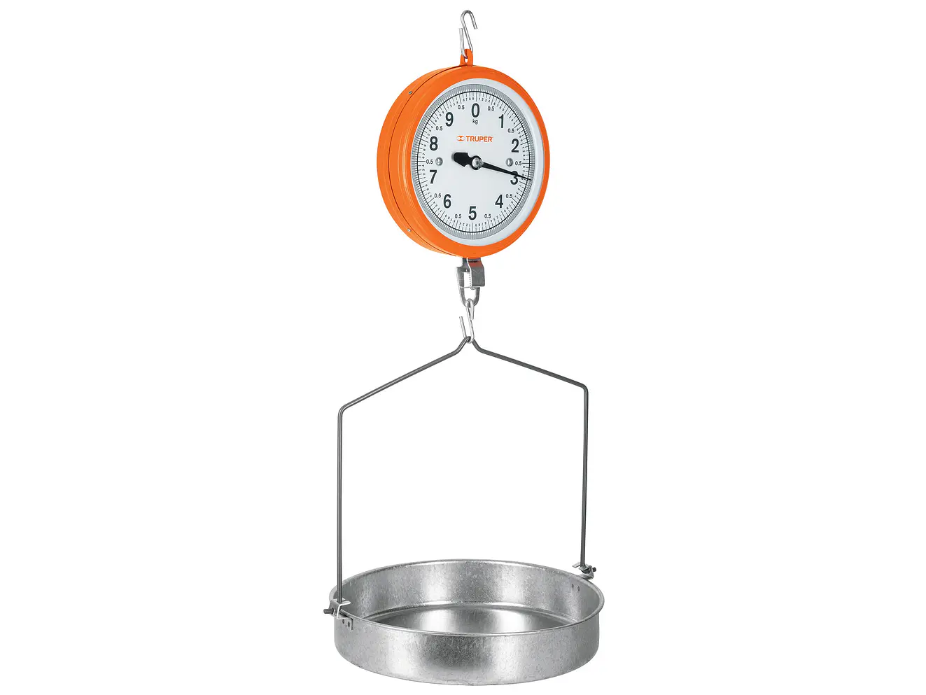 Báscula mecánica colgante, 10 kg