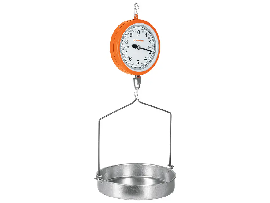 Báscula mecánica colgante, 10 kg