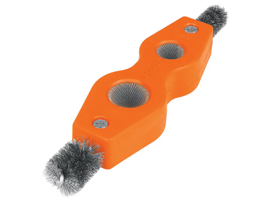 Cepillo limpiador de terminales de baterías, 4 en 1 TRUPER 17110 - Envío a todo Colombia | aztools.co