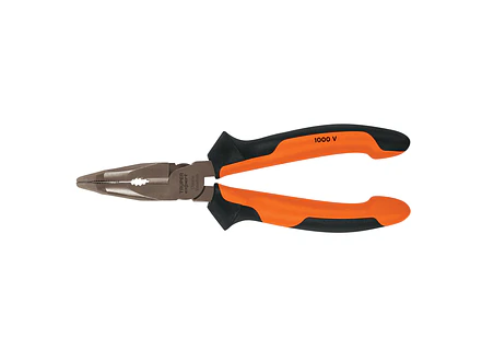 Alicate punta curva 6', mango comfort grip TRUPER 17337 - Envío a todo Colombia | aztools.co