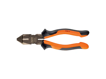 Alicate de electricista profesionales, 7', mango comfort grip TRUPER 17338 - Envío a todo Colombia | aztools.co