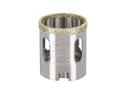 Sierra copa borde continuo diamantado 1-3/8