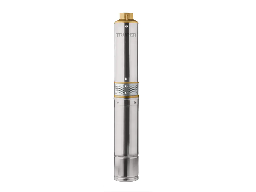 Bomba Sumergible Truper 16933 Tipo Lapicero de 1.1/4, 1/2 HP  - Altura Máxima de Bombeo de 30m - Foto 1 | aztools.co