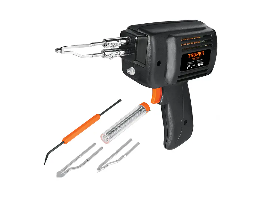 Pistola de soldar, 2 temperaturas, 230 Watts Truper 17549 - Foto 1 | aztools.co