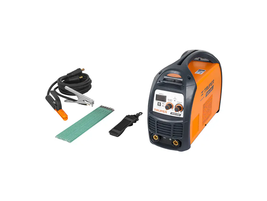 Soldador Inversor 250A Truper 17411 - Ligera, Compacta y Eficiente - Para Electrodos Revestidos y Tungsteno - Foto 1 | aztools.co
