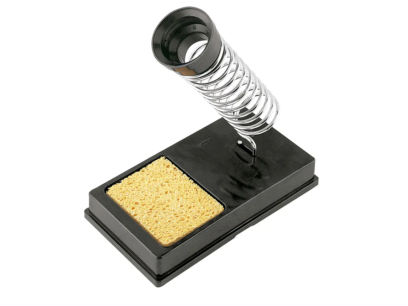 Base para cautín tipo lápiz con limpiador de esponja Truper 17556 - Foto 1 | aztools.co