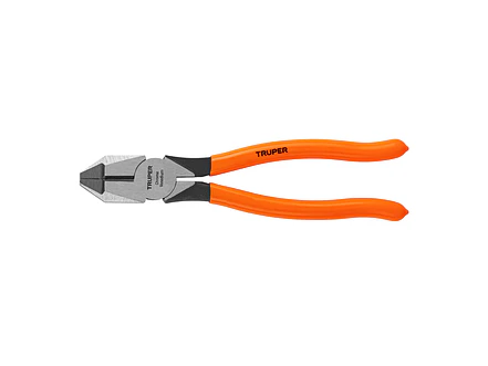 Alicate profesional para electricista 8', mango de vinil TRUPER 17304 - Envío a todo Colombia | aztools.co