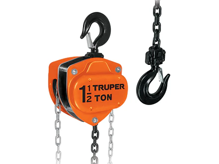 Diferencial Truper 16825 de 1-1/2 toneladas - Foto 1 | aztools.co