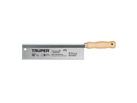 Serrucho tipo marquetero 10', 9 DPP TRUPER 18164 - Envío a todo Colombia | aztools.co