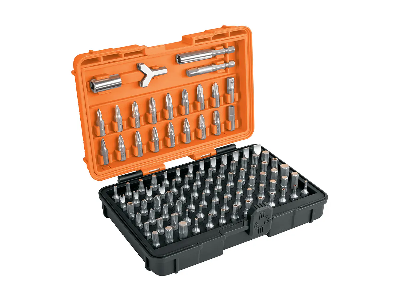Juego 100 puntas de destornillador con estuche PUN-100 Truper 17794 - Foto 1 | aztools.co