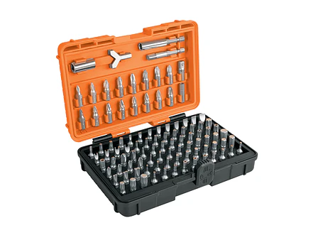 Juego 100 puntas de destornillador con estuche PUN-100 Truper 17794 - Foto 1 | aztools.co