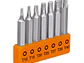 Juego de 7 puntas torx combinadas largo 2