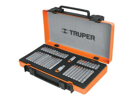 Juego 42 puntas Truper 17809, 1/2