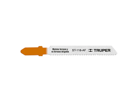 Segueta caladora, cortes curvos en metal, zanco t, 18 dpp TRUPER 18129 - Envío a todo Colombia | aztools.co